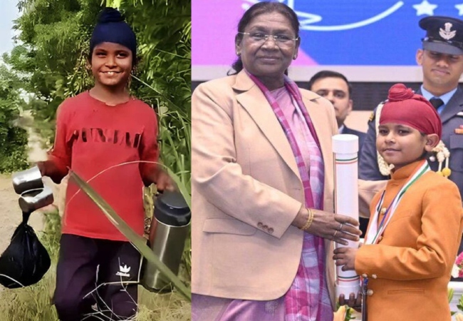 10 साल के श्रवण ने ऑपरेशन सिंदूर में बहादुरी दिखाकर की थी भारतीय सैनिकों की मदद, अब राष्ट्रपति से मिला अवॉर्ड