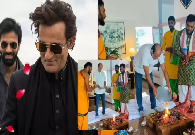 'धुरंधर' की सफलता के बीच अक्षय खन्ना ने कराया वास्तु शांति हवन