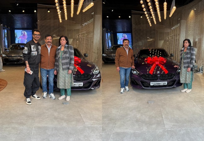 युजवेंद्र चहल ने माता-पिता को गिफ्ट की बीएमडब्ल्यू कार, बोले- ये उपहार उनके लिए है, जिन्होंने मेरे हर सपने को सच किया