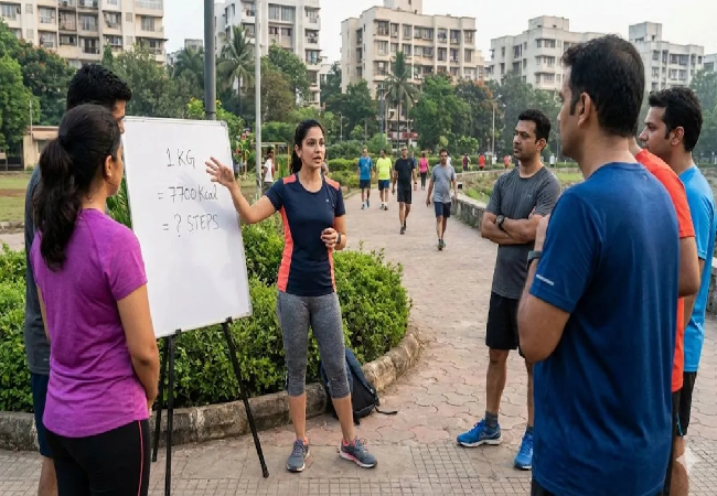 Health Tips : एक किलो वजन घटाने के लिए कितने स्टेप्स चलना जरूरी ? फिटनेस कोच ने बताया फैट बर्न करने का सही फॉर्मूला