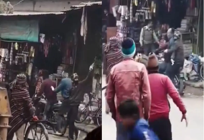 Viral Video : तीन बदमाशों ने गलत जगह पंगा ले लिया, फिर जो हुआ उसे जरा आप भी देखिए