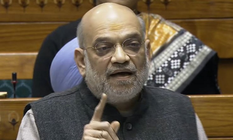 EVM आने से चुनाव में चोरी बंद हो गयी है, इसलिए इनके पेट में हो रहा दर्द…लोकसभा में बोले अमित शाह