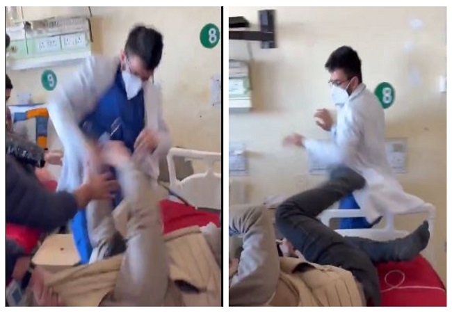 शिमला के आईजीएमसी अस्पताल में एंडोस्कॉपी कराने गए अध्यापक को डाक्टर ने जमकर पीटा, वीडियो देख दंग रह जाएंगे आप