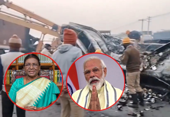 राष्ट्रपति मुर्मू और PM मोदी ने चित्रदुर्ग हादसे पर जताया दुख, पीड़ितों के लिए मुआवजे का ऐलान
