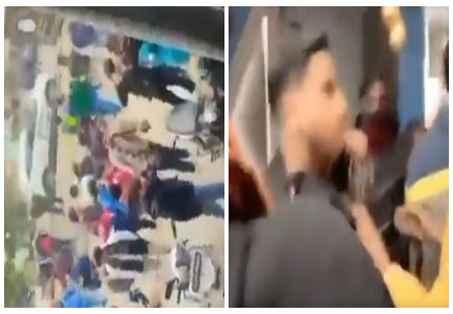 VIDEO: रेस्टोरेंट में चल रहा था लव जिहाद, हिंदू संगठन के कार्यकर्ता ने पहुंच कर युवकों को पीटा, पुलिस ने मुस्लिम युवकों का काटा चालान