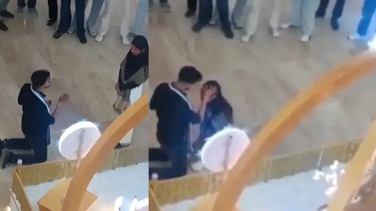 Video Viral - Gen Z प्रेमी जोड़े ने दिल की सुनी और मॉल को बनाया मंडप, लड़की के झुकते ही भरा सिंदूर और पहनाया मंगलसूत्र