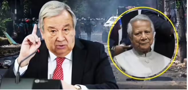 बांग्लादेश में हिंदुओं की सुरक्षा पर UN ने जताई चिंता ,यूनुस को को लगाई फटकार