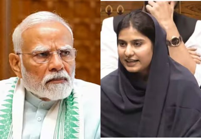 Video- इकरा हसन ने 'वंदे मातरम्' का भाव समझाते हुए मोदी सरकार को घेरा, ये सिर्फ गीत नहीं देश के जल, जंगल जमीन, हरियाली और निर्मल हवा की वंदना है ...