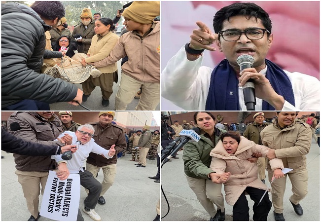 TMC सांसदों की हिरासत को लेकर केंद्र पर बिफरे अभिषेक बनर्जी, बोले- एजेंसियों का दुरुपयोग कर, लोकतंत्र को दी गई सज़ा