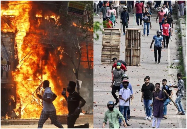 Bangladesh Violence : बांग्लादेश में एक और हिंदू पर धारदार हथियार से हमला, फिर जिंदा जलाने की कोशिश, तालाब में कूदकर बचाई जान