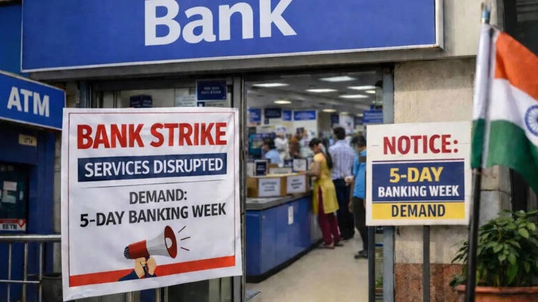 Bank Strike : यूनाइटेड फोरम ऑफ बैंक यूनियंस का बड़ा एलान, 27 जनवरी को देशव्यापी हड़ताल, 8 लाख बैंक कर्मचारी-अधिकारी रहेंगे काम से दूर