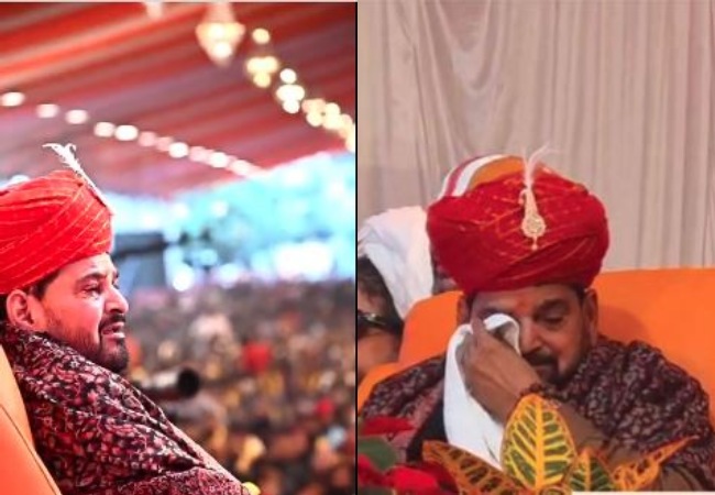 Video-राष्ट्रकथा मंच पर ‘दबदबा’ सुन पूर्व भाजपा सासंद बृजभूषण शरण सिंह की बहने लगी अश्रुधारा, समर्थक हुए भावुक