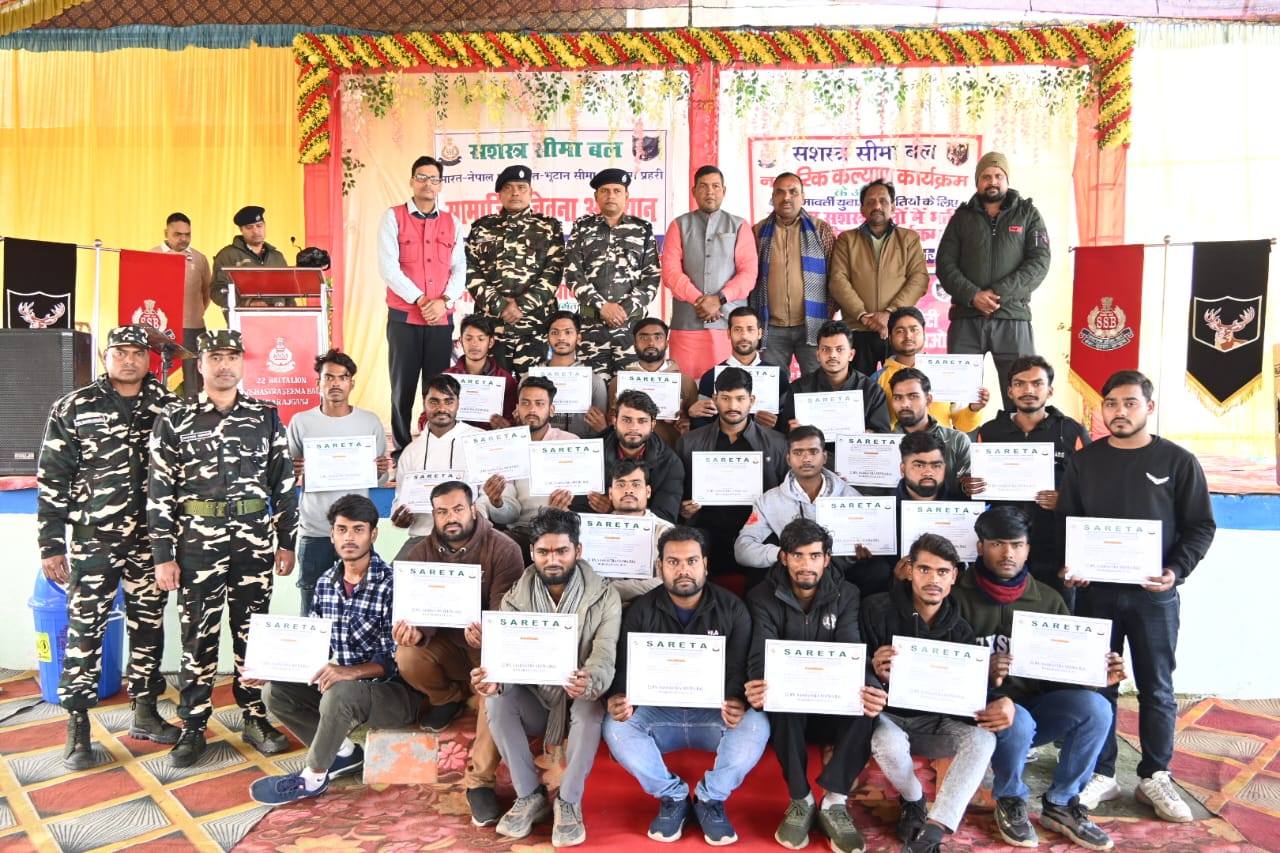 नागरिक कल्याण कार्यक्रम बना युवाओं की उम्मीद, एसएसबी ने किया मोटर ड्राइविंग प्रशिक्षण का समापन