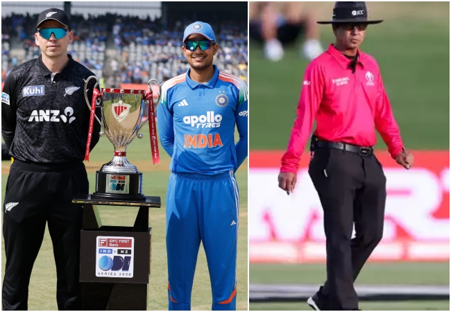 एक बांग्लादेशी कर रहा भारत बनाम न्यूजीलैंड पहले वनडे में अंपायरिंग, BCB का दोहरा चरित्र आया सामने