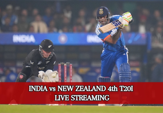 IND vs NZ 4th T20I Live : आज भारत और न्यूजीलैंड के बीच खेला जाएगा चौथा टी20आई, जानें- कब और कहां देख पाएंगे लाइव मैच