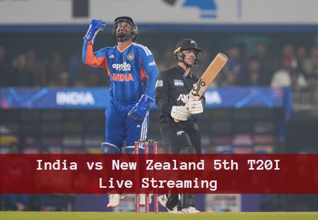 IND vs NZ 5th T20I Live : आज सीरीज के आखिरी टी20 मैच में भारत-न्यूजीलैंड की होगी भिड़ंत, जानें- कब, कहां देख पाएंगे लाइव