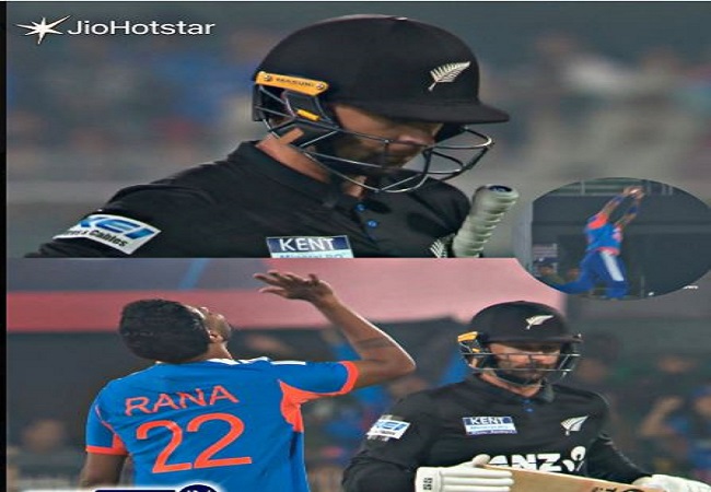 IND vs NZ Live : न्यूजीलैंड को पहले ओवर में लगा बड़ा झटका, हार्दिक ने कॉनवे का कैच पकड़ा, एक रन बनाकर आउट