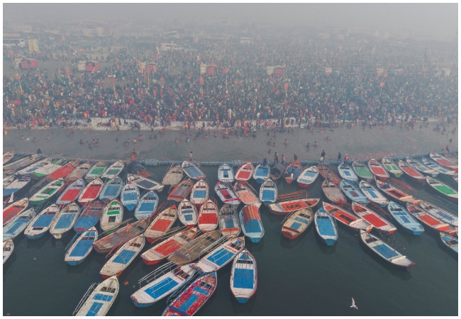 Mauni Amavasya : आज मौनी अमावस्या पर माघ मेले में उमड़ी श्रद्धालुओं की भारी भीड़, सुबह 8 बजे तक 1 करोड़ लोगों ने लगाई आस्था की डुबकी