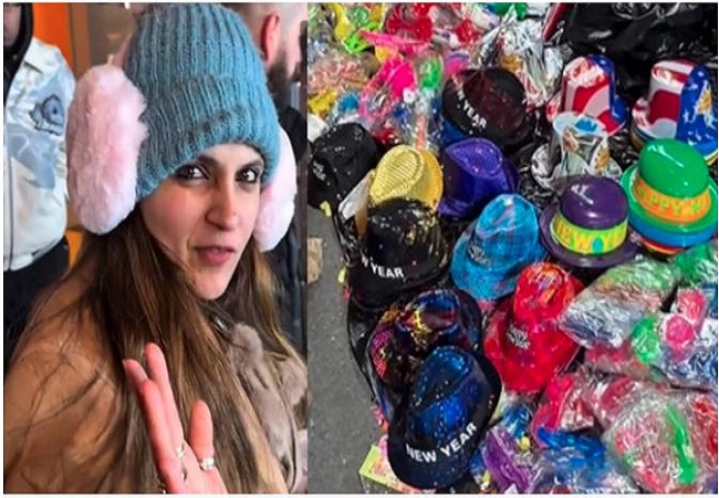 Video Viral : न्यूयॉर्क के मशहूर टाइम्स स्क्वायर में महिला को दिखी पालिका बाजार-चांदनी चौक की झलक