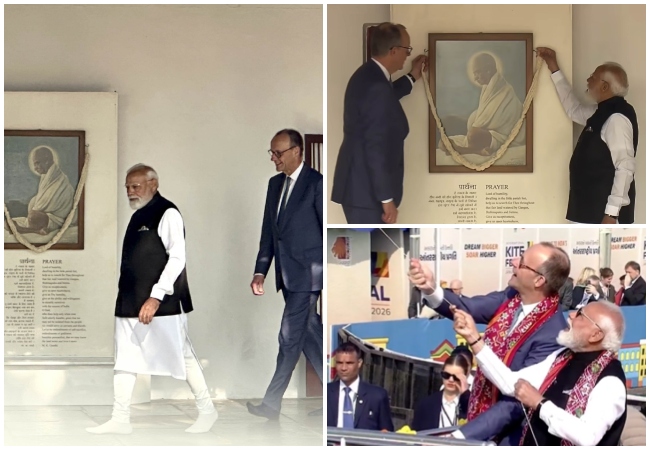 PM मोदी ने जर्मन चांसलर फ्रेडरिक मर्ज़ के साथ पतंगबाजी का उठाया लुत्फ, साबरमती आश्रम में महात्मा गांधी को दी श्रद्धांजलि