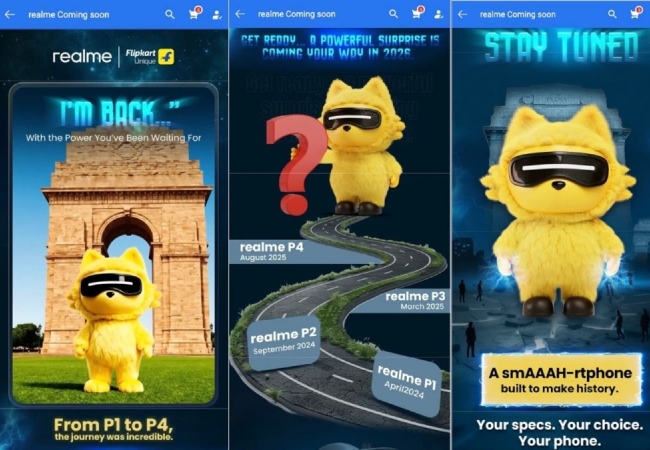 10001mAh की बैटरी और 12GB RAM वाला Realme फोन जल्द होगा लॉन्च, Flipkart पर माइक्रोसाइट लाइव