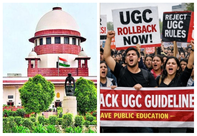 UGC के नए नियमों पर सुप्रीम कोर्ट ने लगाई रोक, CJI सूर्यकांत,बोले- इसका हो सकता है दुरुपयोग