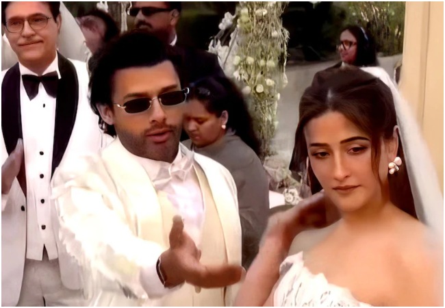 Video-शादी के बंधन में बंधे नूपुर सेनन-स्टेबिन बेन, देखें पहली झलक, क्रिश्चियन रीति-रिवाज से रचाई शादी