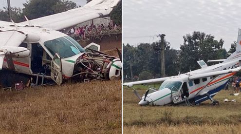 ओडिशा के राउरकेला में हुआ विमान हादसा, पायलट समेत 9 लोग थे सवार