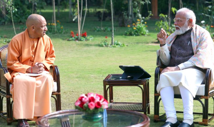दिल्ली में PM मोदी से CM योगी ने की शिष्टाचार भेंट, BJP के कार्यकारी अध्यक्ष और गृहमंत्री से भी करेंगे मुलाकात