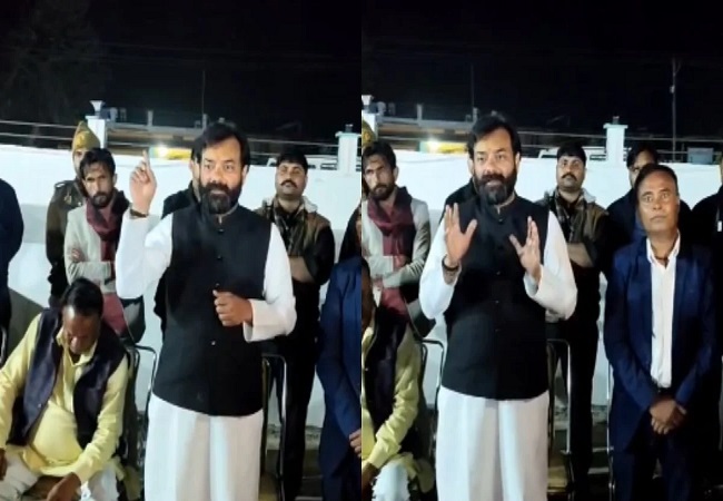 Video-BJP विधायक ब्रजभूषण राजपूत, बोले- ‘किसी को बंधक बनाना मेरे लिए मामूली बात है…’ पहले भी अधिकारियों को पहना चुका हूं चूड़ियां और पेटीकोट