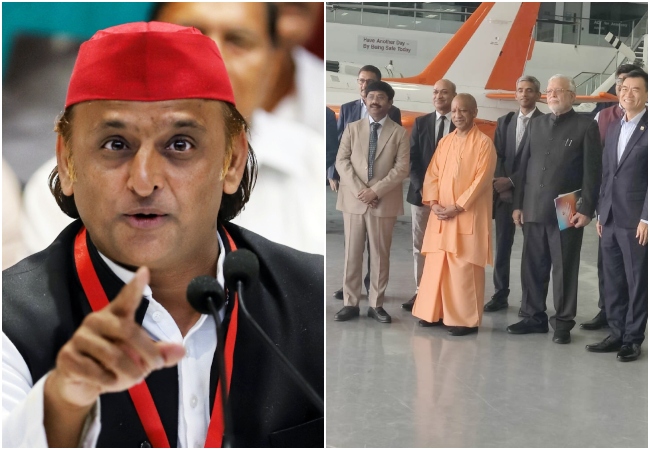 'मुख्यमंत्री जी सिंगापुर में ये देखकर आएं कि जल की धारा कितनी दर्शनीय हो सकती है, उनके राज में तो पानी की धारा सिर्फ़ फटी टंकियों से निकलती है...' अखिलेश ने कसा तंज