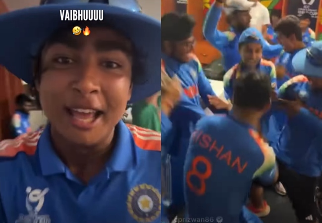 'पंजाबी गाना समझ नहीं आ रहा अभी भोजपुरी लगेगा...' Vaibhav Sooryavanshi ने चैंपियन इंडिया U19 के प्लेयर्स के साथ लगाए ठुमके
