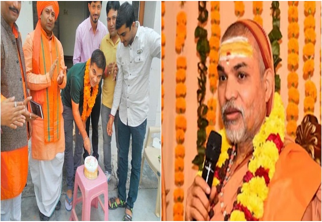 शंकराचार्य ने फोटो जारी कर पुलिस की भूमिका पर उठाए सवाल, केक काटते दिखे IPS अजयपाल शर्मा व ‘हिस्ट्रीशीटर’ आशुतोष ब्रह्मचारी