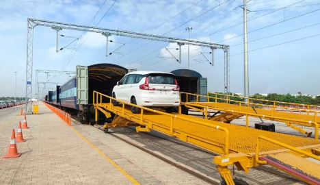 Maruti Suzuki Rail Delivery Record :  मारुति सुजुकी ने रेल लॉजिस्टिक्स से कार डिलीवरी में बनाया रिकॉर्ड, जानिए कितनी बचत हुई