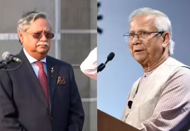 मोहम्मद यूनुस ने हर द‍िन उड़ाई संविधान की धज्जियां, बांग्लादेश के राष्ट्रपति मोहम्मद शहाबुद्दीन, बोले- वे स्वतंत्र रूप से नहीं जारी कर पा रहे थे प्रेस रिलीज