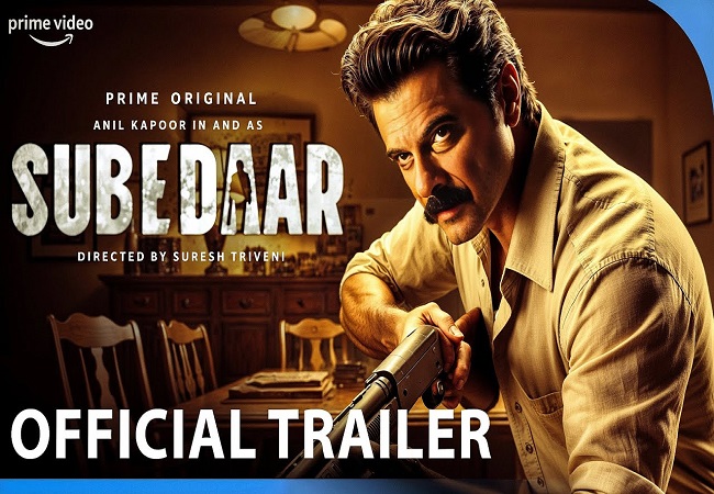 एक्शन-ड्रामा फिल्म सूबेदार का पोस्टर आया सामने, प्राइम वीडियो में आएगी अनिल कपूर की फिल्म
