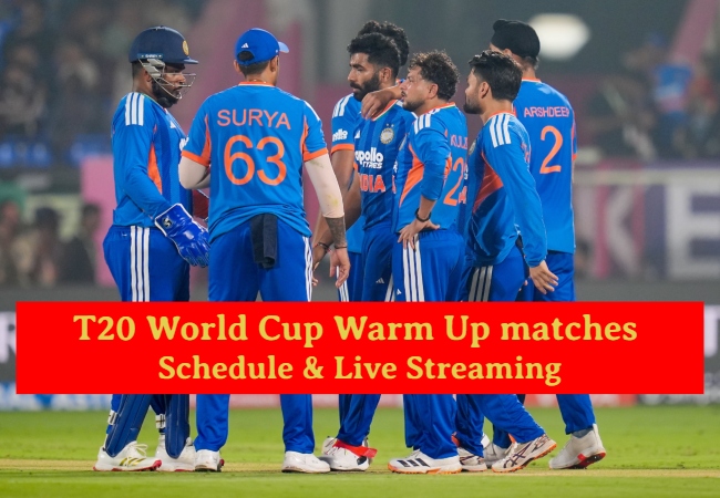 T20 WC Warm Up Matches : कल से खेले जाएंगे टी20 वर्ल्ड कप के वार्मअप मैच, जानें- कब-कहां देख पाएंगे भारत के मुकाबले