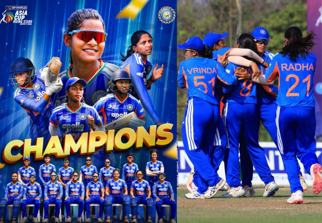 टीम इंडिया ने जीता विमेंस एशिया कप राइजिंग स्टार्स का खिताब, फाइनल में बांग्लादेश को चटाई धूल