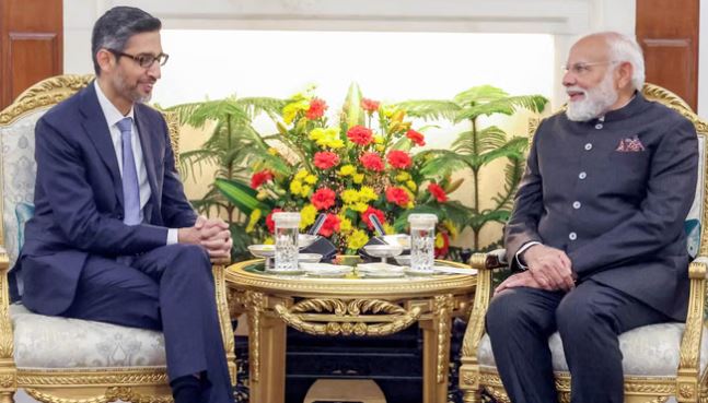 ग्लोबल एआई इम्पैक्ट समिट 2026: गूगल के सीईओ ने पीएम मोदी से की मुलाकात, समिट में 20 फरवरी को लेंगे भाग