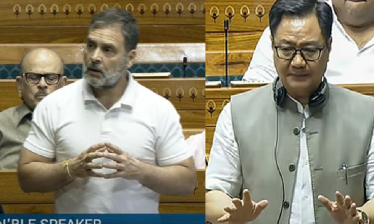 राहुल गांधी के खिलाफ विशेषाधिकार हनन नोटिस लाने की तैयारी में केंद्र सरकार: किरेन रिजिजू