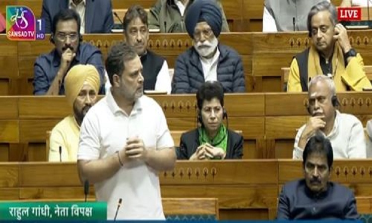 पीएम नरेंद्र मोदी की आंख में दिखता है डर, वे आंख में आंख नहीं मिला पाते...लोकसभा में बोले राहुल गांधी