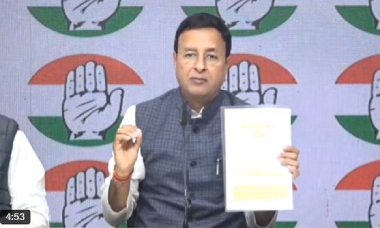 अमेरिका-भारत व्यापार समझौते में मोदी सरकार ने देश और किसानों की बलि दे दी: रणदीप सिंह सुरजेवाला