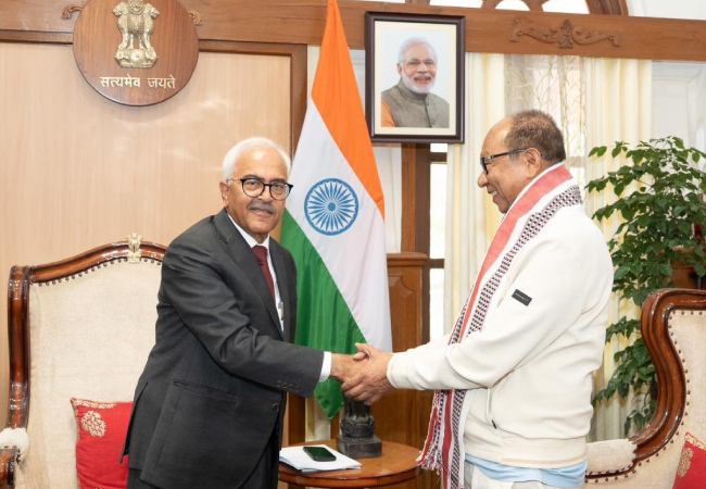 युमनाम खेमचंद सिंह बने मणिपुर के मुख्यमंत्री, राज्यपाल अजय भल्ला ने दिलाई शपथ