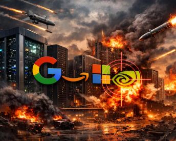 US Iran War :  ईरान ने अमेरिकी टेक कंपनियों दी चेतावनी, गूगल , Amazon और Microsoft को निशाने पर लिया