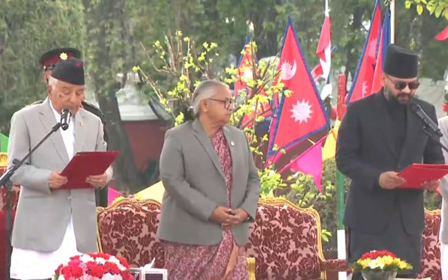 नेपाल में बालेंद्र शाह युग की शुरुआत, हिंदू रीति-रिवाज के अनुसार पीएम पद की ली शपथ