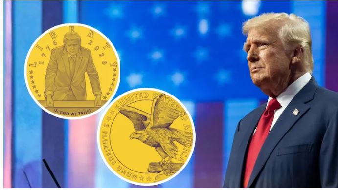 Donald Trump Gold Coin : राष्ट्रपति डोनाल्ड ट्रंप के चेहरे वाला 24 कैरेट सोने का खास सिक्का जारी करेगा अमेरिका, जानिए पूरा मामला?