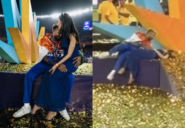 गर्लफ्रेंड के साथ जश्न में डूबे हार्दिक पांड्या ने किया तिरंगे का अपमान? पुणे के पुलिस स्टेशन में शिकायत दर्ज