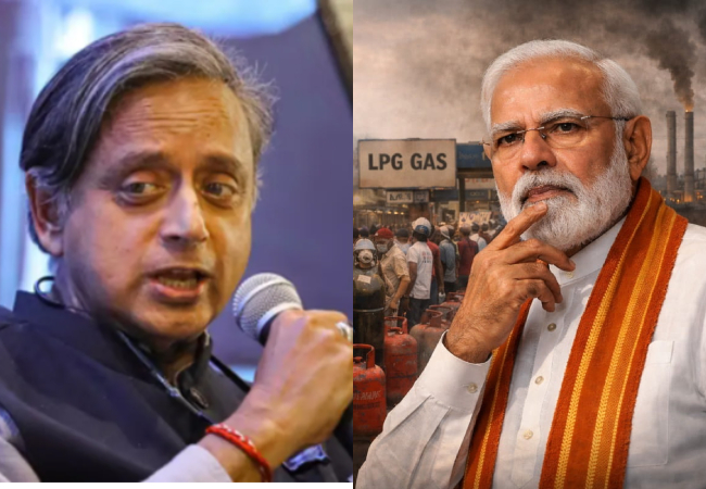 LPG Crisis : शशि थरूर ने मोदी सरकार से पूछा- कब खत्म होगा गैस संकट? ‘घरों में चूल्हे ठंडे, रेस्टोरेंट में खाना नहीं’