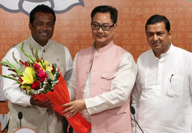 West Bengal Elections : भारत के दिग्गज टेनिस खिलाड़ी लिएंडर पेस ने थाम भाजपा का दामन, बोले- यह मेरे जीवन का बहुत बड़ा दिन