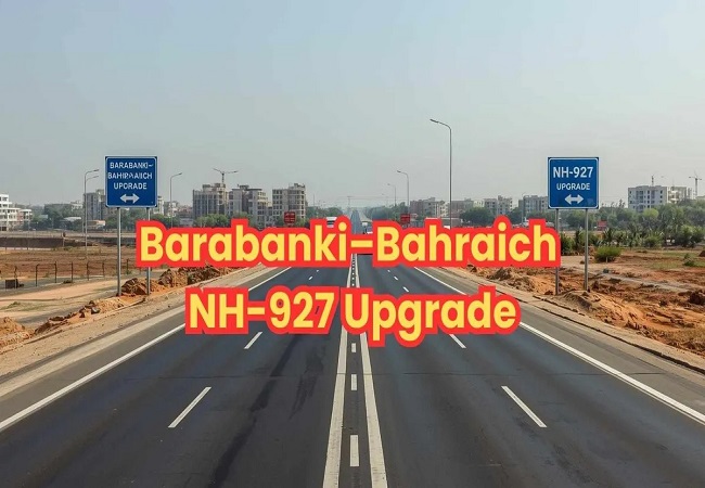 NH-927 बन जाने के बाद बाराबंकी से बहराइच की यात्रा 1.25 घंटे होगी पूरी, घाघरा नदी पर 1130 मीटर का 6 लेन का केबिल से होगा तैयार
